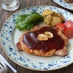 懐かしの洋食屋さんのポークチャップ