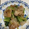 861357の作ってみた!投稿(厚切りジューシー大根♪豚肉♪小松菜の♪オイスター炒め😘🍺)