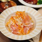 【生ハムと玉ねぎのマリネ】手軽な材料で、ヘルシーおつまみ♪
