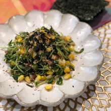 簡単!キレイになる!豆苗の香味サラダ