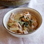 【簡単♪豚しゃぶ白菜の春雨とろみ煮】体ぽかぽか×節約おかず