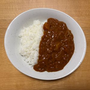 チャーミーの作ってみた!投稿(煮込み５分！【海老のトマトクリームカレー】)