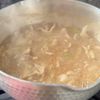 【豚バラとねぎの濃厚味噌だれつけめん】10分で完成！の工程3