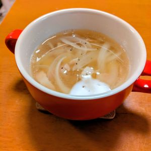 ゆきまる🐬🫧の作ってみた!投稿(【春のコンソメスープ】新たま、新じゃが、ベーコンでほっこり♡)