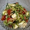 楽ラク手抜キッチン🐶🐾の作ってみた!投稿(サッパリ♩豆腐とトマきゅう胡麻サラダ)