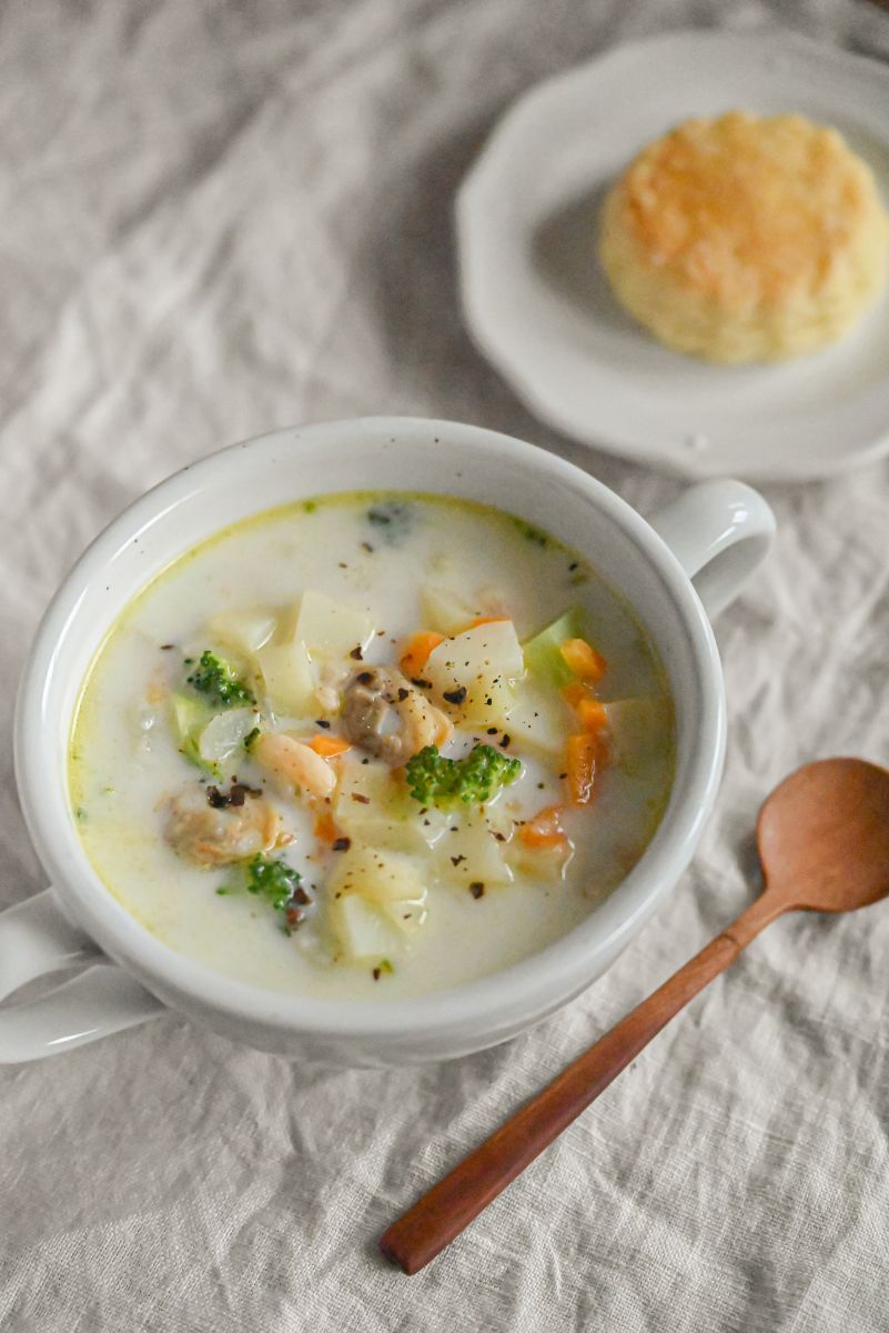 フレッシュ＆ライトチャウダーのレシピ