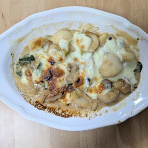 ゆいの作ってみた!投稿(【チキンと里芋の和風グラタン】冷凍さといもでお手軽！)