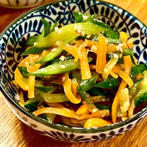michuの作ってみた!投稿(【にんじんときゅうりの中華和え】食感がいい節約副菜♪)