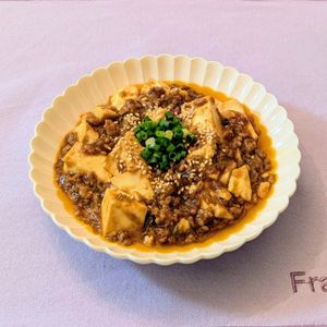 𝔂𝓾𝓶𝓲🍓の作ってみた!投稿(お店風！大人のしびれ麻婆豆腐)