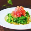 激旨♪モロヘイヤとマグロの冷やしうどんの工程5