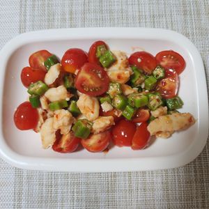 とももの作ってみた!投稿(【ささみとオクラのスイチリサラダ】ノンオイルでヘルシー♪)