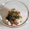 レンジで簡単！お手軽副菜【ささみの梅しそポン酢】の工程3