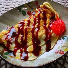 するめいかで手作り大阪いか焼き(卵入りのもの)