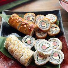 【ごぼうとクリームチーズの巻き寿司】2種の味わい！