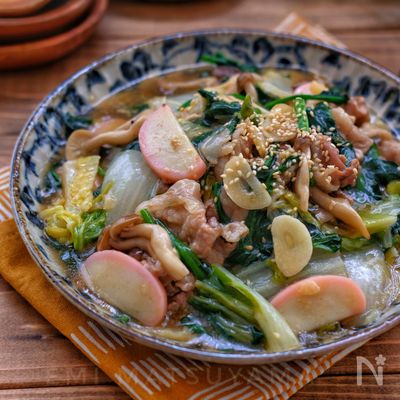 野菜たっぷり！＊スタミナ八宝菜＊無水調理で旨味凝縮！