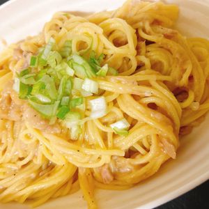 煌蓮mamの作ってみた!投稿(包丁不要!たったこれだけで旨い♡『和風ツナクリームパスタ』)
