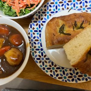 Mackyの作ってみた!投稿(【プロが教える】朝20分で焼きたて！本格フォカッチャ)
