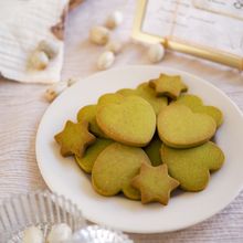 【バター不使用】優しい米粉の抹茶クッキー