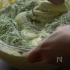 溶かしバターで簡単！【米粉の抹茶バターケーキ】の工程3