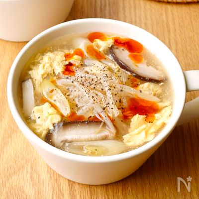 【もやしサンラータン】もやしたっぷりで家計にも優しい♪