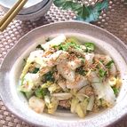 箸がとまらない‼️無限白菜♡シャキシャキ白菜の和風サラダ