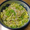 ももの作ってみた!投稿(もやしとキャベツのナムル)