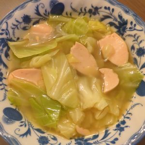 たりおの作ってみた!投稿(レンジで5分！和風カレースープ)