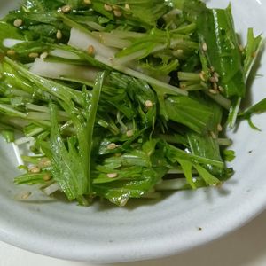 marine55の作ってみた!投稿(【大根の水菜の和風サラダ】シャキシャキ野菜が美味！)