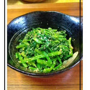 チョロリスの作ってみた!投稿(【和食の基本】ほうれん草の胡麻よごし)