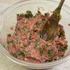 ワンパンで大満足♬たっぷりニラのスタミナ焼売♬の工程2