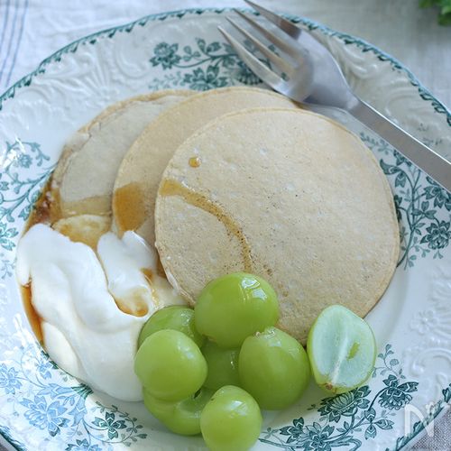 全粒粉入りのパンケーキ