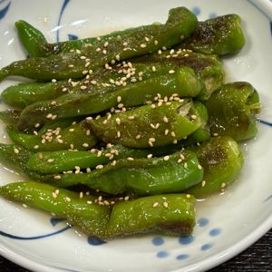 とーるじーじの作ってみた!投稿(超簡単！しょうが風味♩ししとうの焼き浸し)