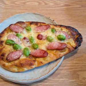 おかず当番の作ってみた!投稿(【パン屋さん風♡カレーマヨナンピザ】子どもも喜ぶナンアレンジ)