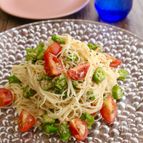 飽きたらコレ♪夏にピッタリそうめんパスタ