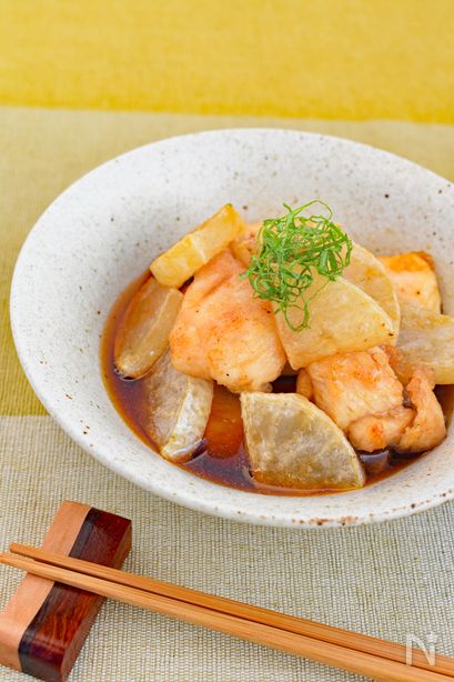 【やわらか裏技】鶏ささみと大根の揚げ浸し