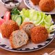 【ごぼうの鶏ミンチカツ】ごぼうの食感と風味がおいしい！