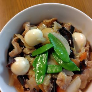 かめちゃん🐢の作ってみた!投稿(【中華あんかけごはん】ぺろっと食べれる♡餡たっぷり♪)