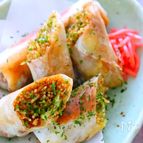 ビールのおつまみに♡かんたん焼きそば春巻きの作り方レシピ