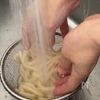 【天才的に旨い♡レンジで完成！冷やし豚キムチ豆乳うどん】簡単の工程3