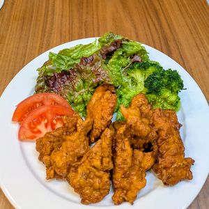 るるる♪の作ってみた!投稿(鶏むね肉１枚で！衣が激うまスパイシーフライドチキン)