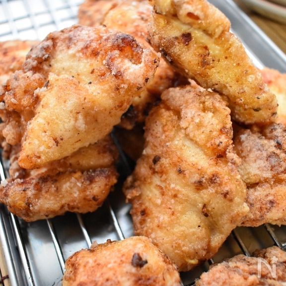 美味し過ぎて御免なさい（笑）♡鶏胸肉de辛旨っ唐揚げ♡