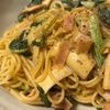 mocoの作ってみた!投稿(パパッと簡単に作れる♪ベーコンとキノコの旨み和風パスタ)