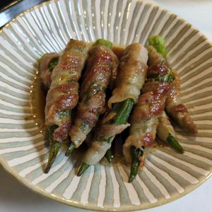 ejaの作ってみた!投稿(甘辛だれがやみつき！オクラの肉巻き)