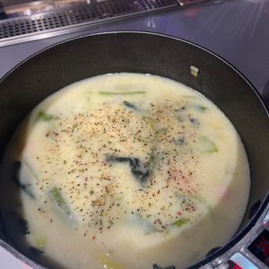 みっちゃんの作ってみた!投稿(美味しく痩せる！満足感がすごい【白菜たっぷり豆乳スープ】)