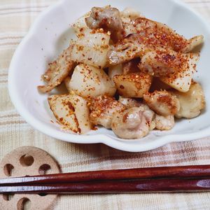M＊Pの作ってみた!投稿(【鶏肉と大根のオイスター炒め】茶色のおかずは正義です♪)