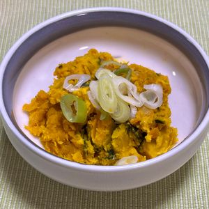 キャピタンの作ってみた!投稿(【かぼちゃのおかかマヨサラダ】かぼちゃの甘さ引き立つ♪)