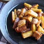 さつま芋と鶏肉の甘酢あん