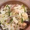 テンション爆上がり‼マヨビームでお好み焼き風焼きそばの工程3