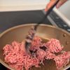 10分で完成!【そぼろモロヘイヤ丼】の工程1