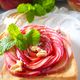 レンジで簡単＊アップルローズトースト＊朝ごはんにおやつに♡